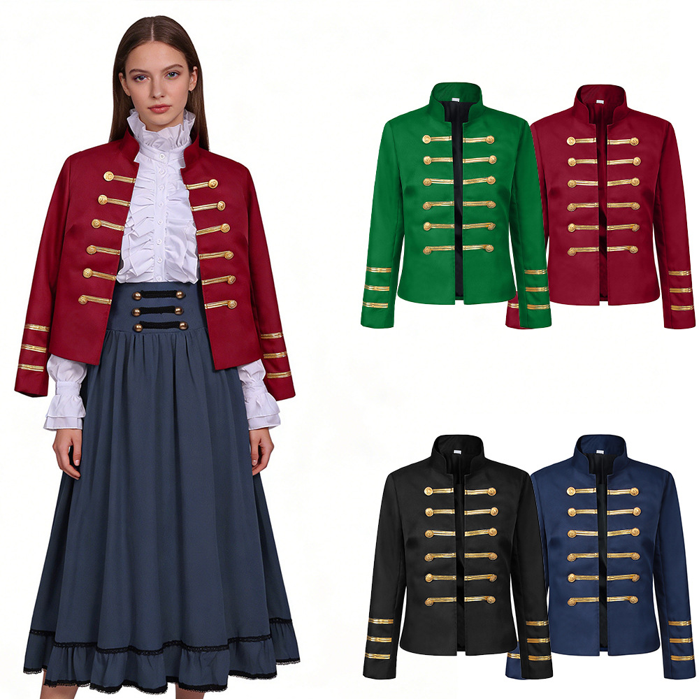 Jackets - Casaco de estilo medieval, com corte