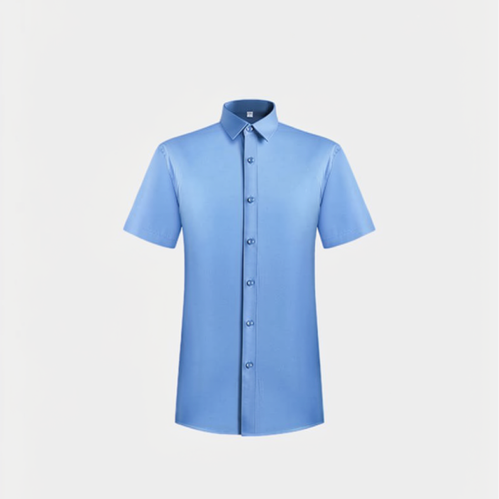 Camisa Social Masculina de Man - Breathable Bamboo Fiber Shirt Non Iron avaliação e preço