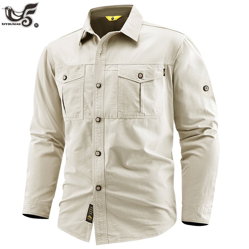 Camisas militares masculinas d - Tactical Military Shirt Cargo avaliação e preço