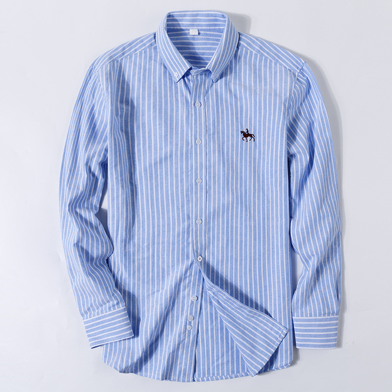 6xl 100% algodão oxford camisa - Oxford Cotton Casual Shirt Business avaliação e preço