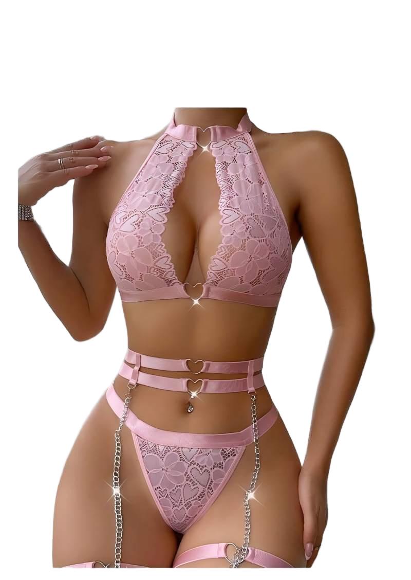 Conjunto de Lingerie Sexy com  - Underwear avaliação e preço