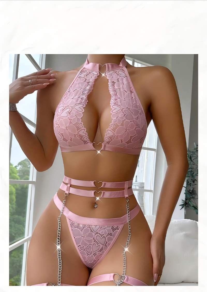 Conjunto de Lingerie Sexy com  - Underwear avaliação e preço
