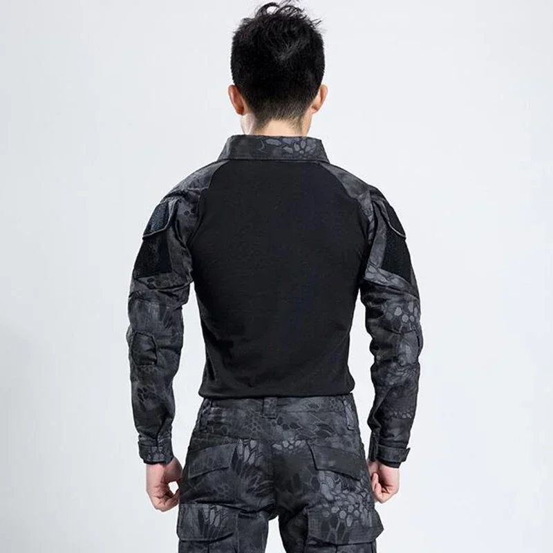 Camisa militar de combate do e - Tactical Military Shirt Cargo avaliação e preço