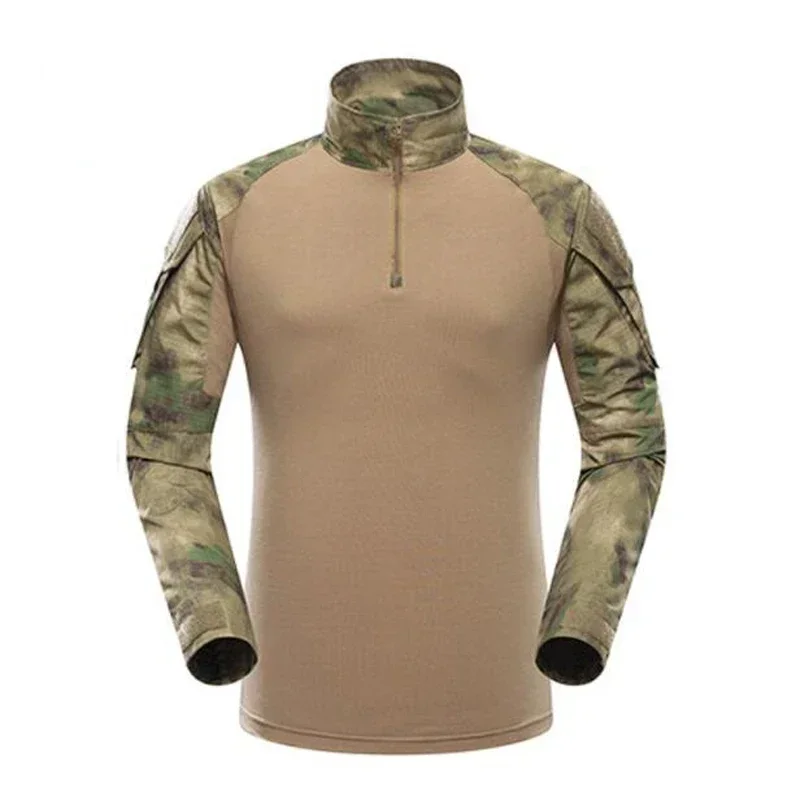 Camisa militar de combate do e - Tactical Military Shirt Cargo avaliação e preço