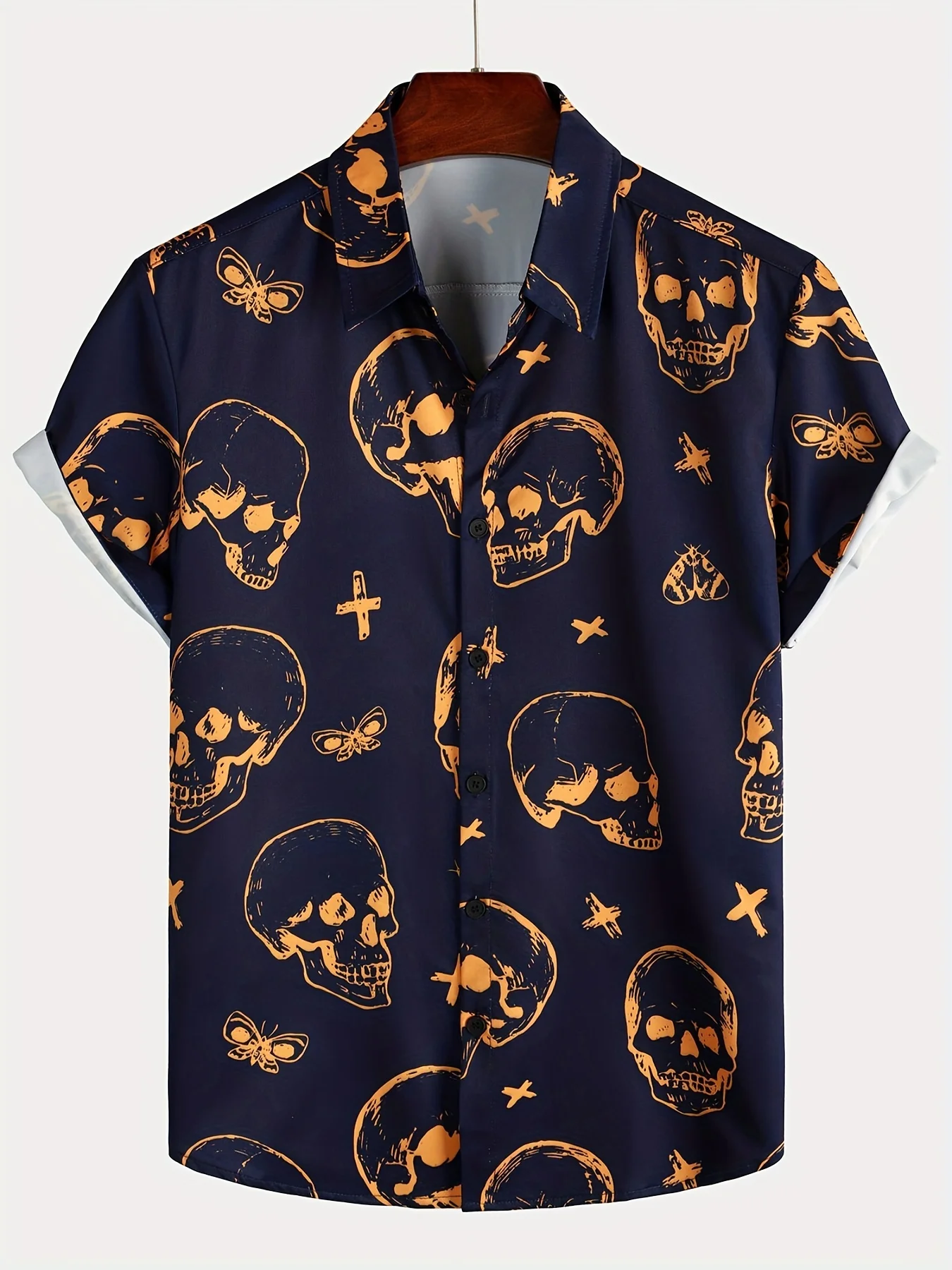 Camisa Havaiana Masculina Vint - Vintage Hawaiian Floral Shirt avaliação e preço