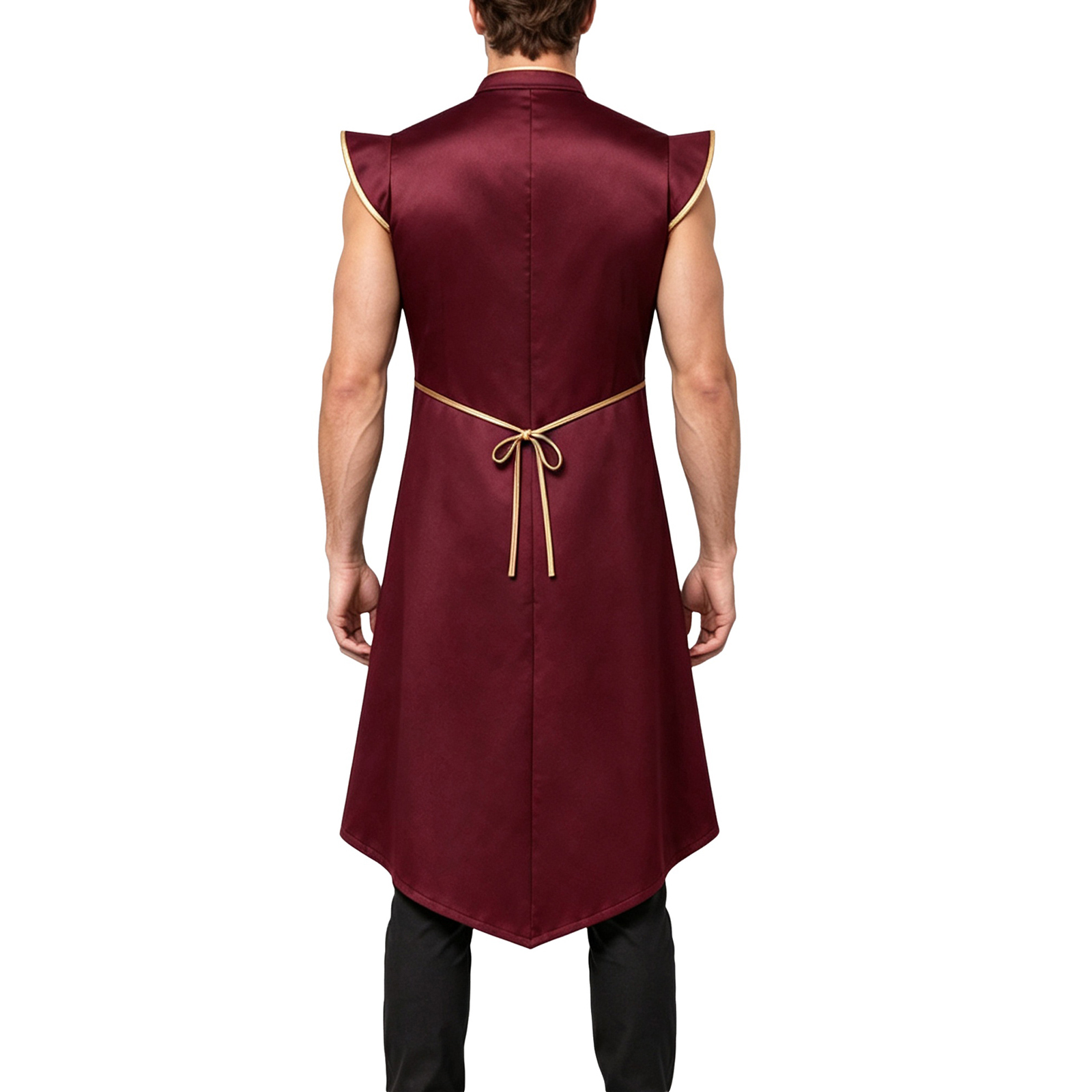 Colete longo medieval masculin - Jackets avaliação e preço