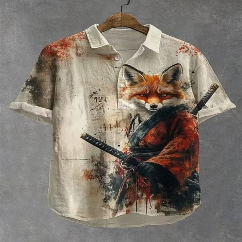 Camisa Polo Masculina de Manga - Vintage Hawaiian Floral Shirt avaliação e preço