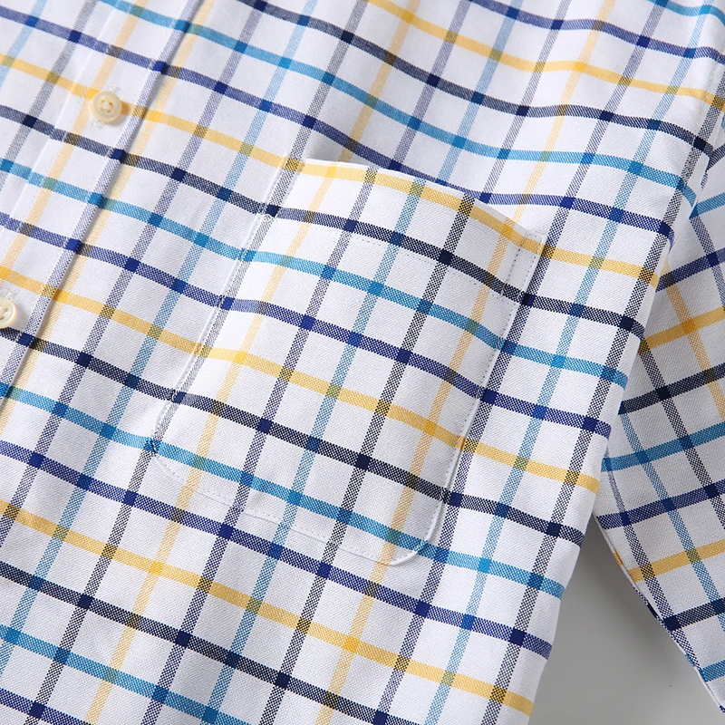Camisas masculinas 100% algodã - Oxford Cotton Casual Shirt Business avaliação e preço