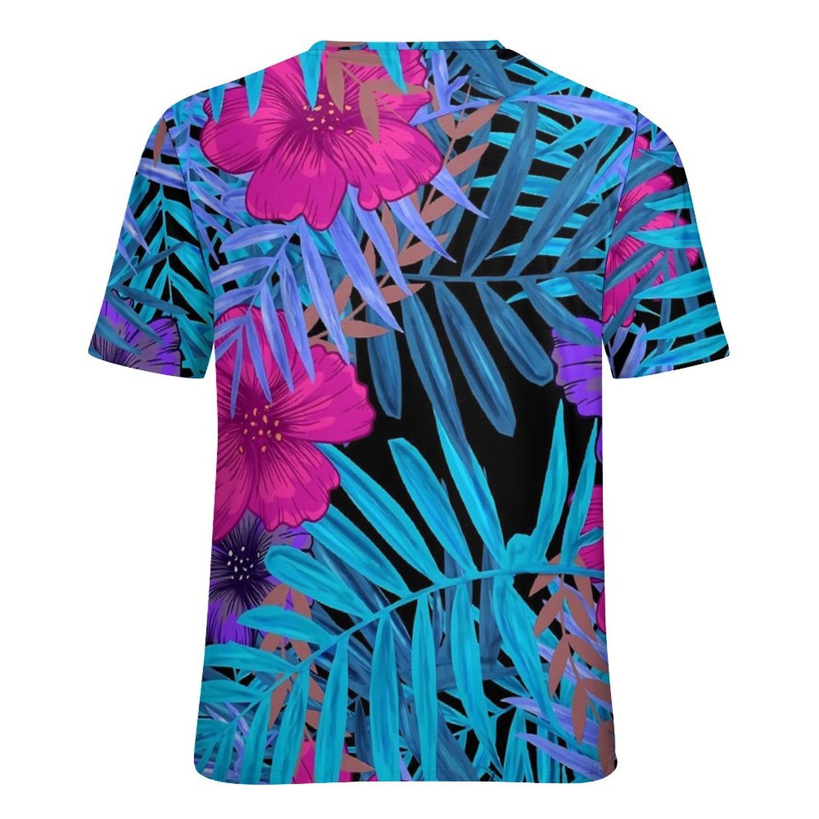 Camiseta oversized, camisetas  - Vintage Hawaiian Floral Shirt avaliação e preço