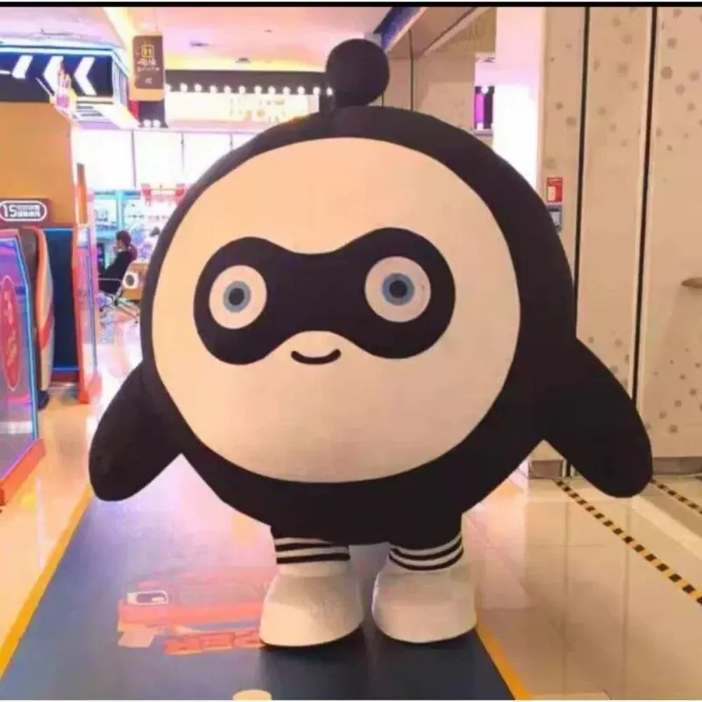 Fato de mascote em forma de ov - Suits avaliação e preço
