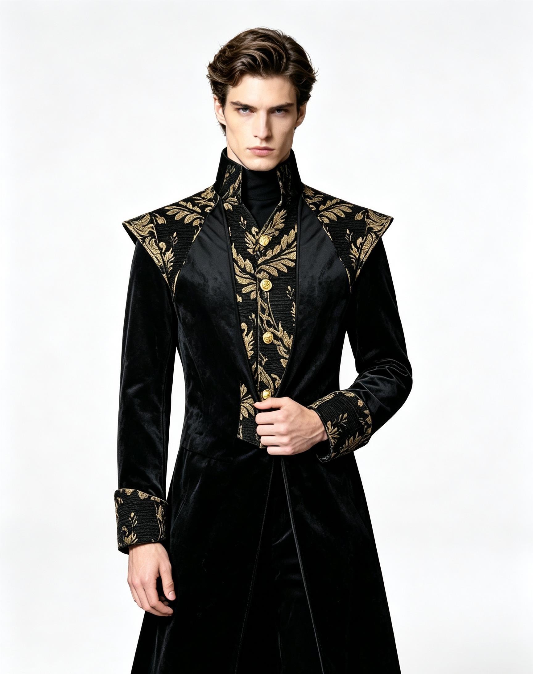 Casaco Longo Masculino Estilo  - Jackets avaliação e preço