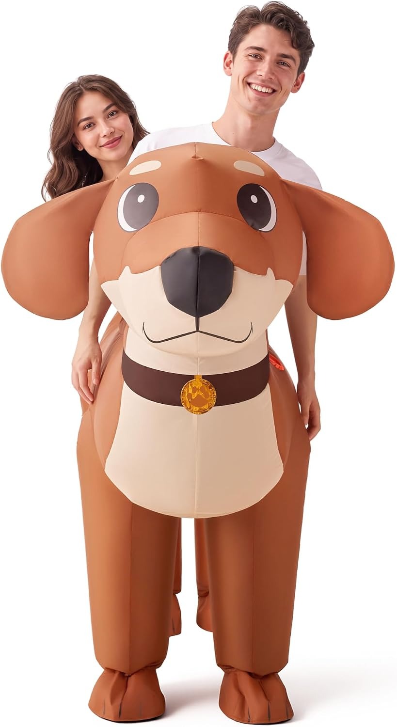 Fantasia inflável de Dachshund - Suits avaliação e preço