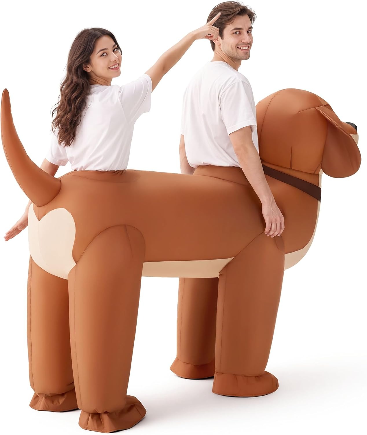 Fantasia inflável de Dachshund - Suits avaliação e preço